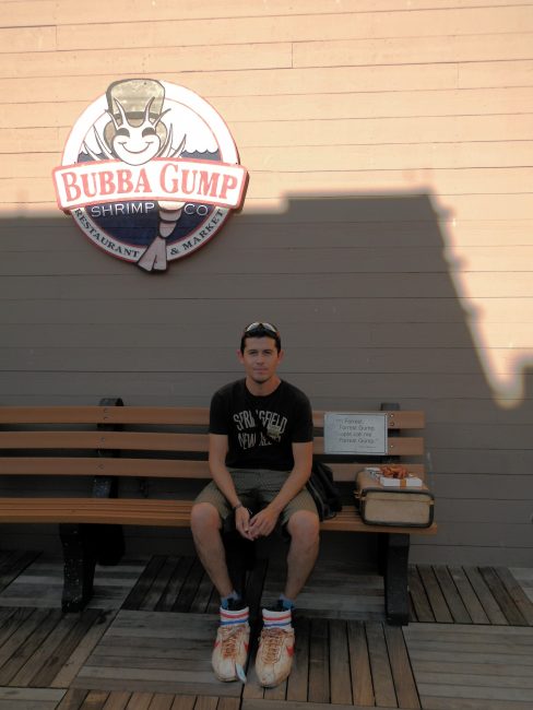 Forrest en Fisherman's Wharf