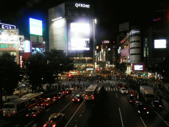 Japón, Cruce de Shibuya