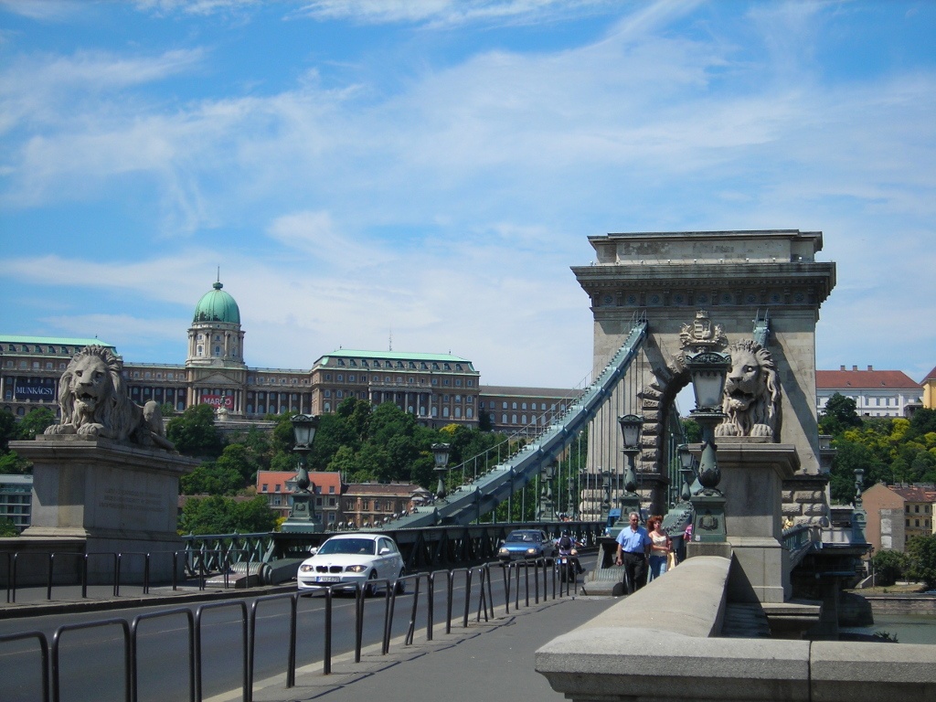 Puente de las Cadenas en Budapest