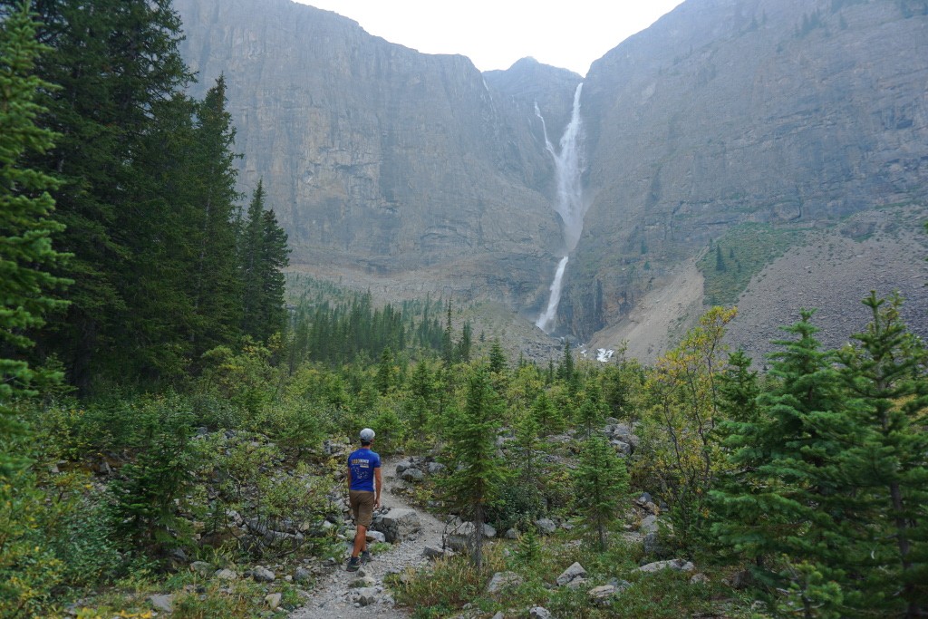Helmet Falls, Rockwall Trail