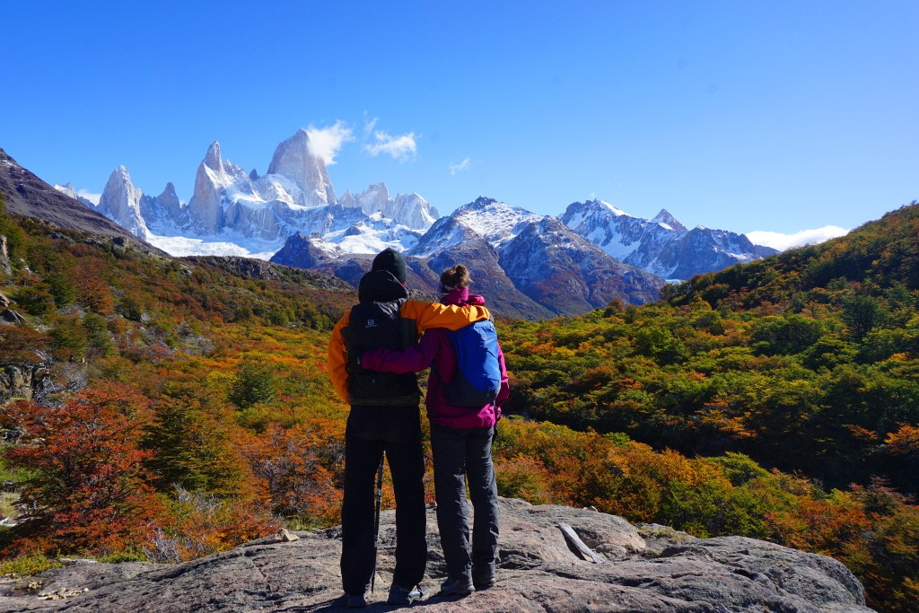 Sendero al Fitz Roy, El Chaltén.