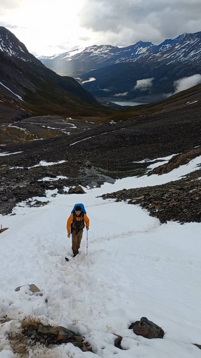 Paso John Gardner Torres del Paine.