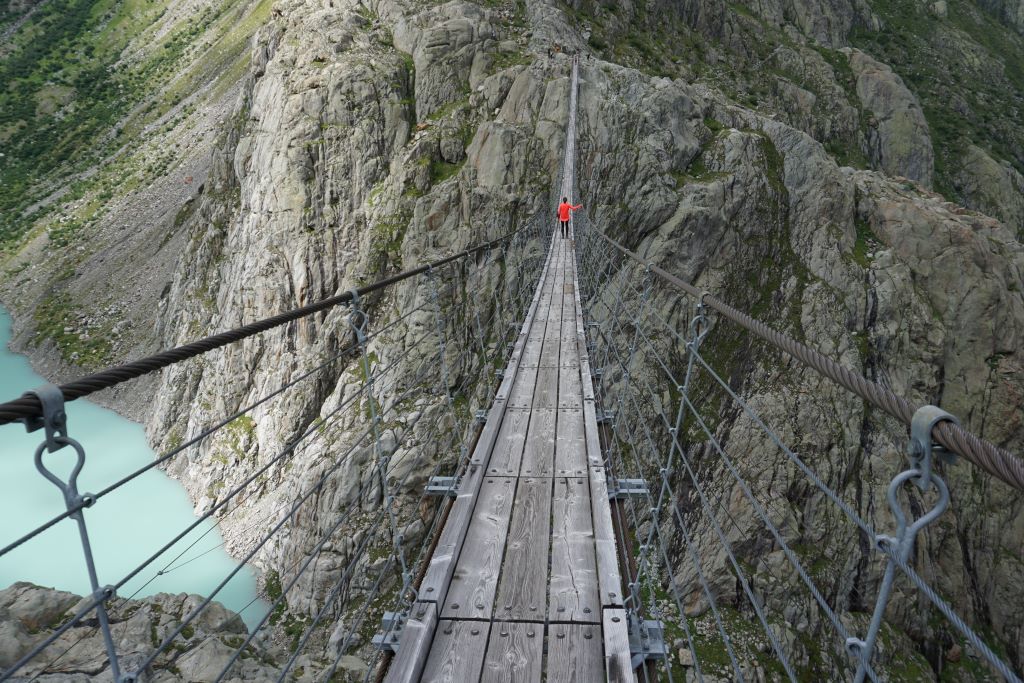 Suiza Triftbrucke