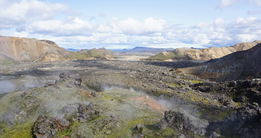 Trekking Laugavegur, Islandia