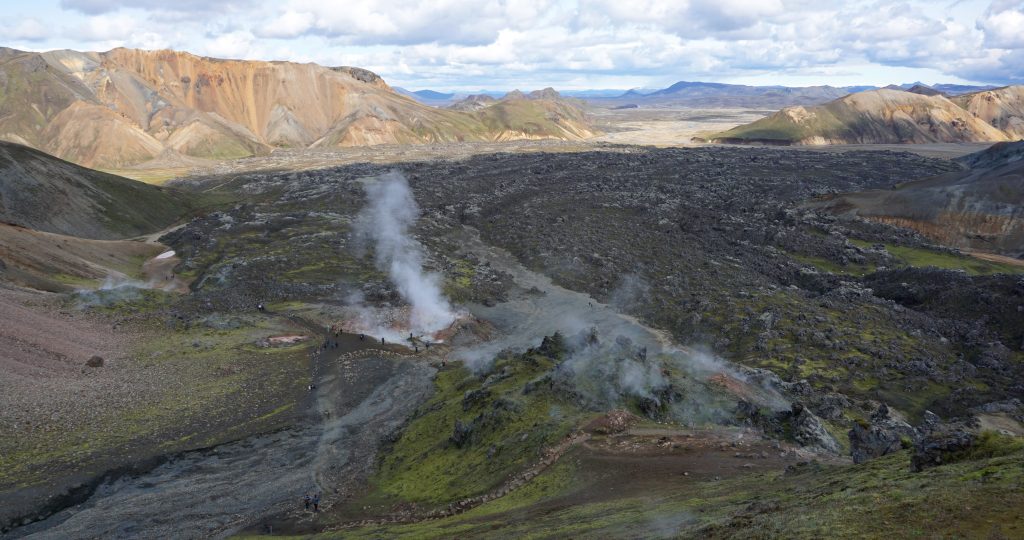 Trekking Laugavegur, Islandia