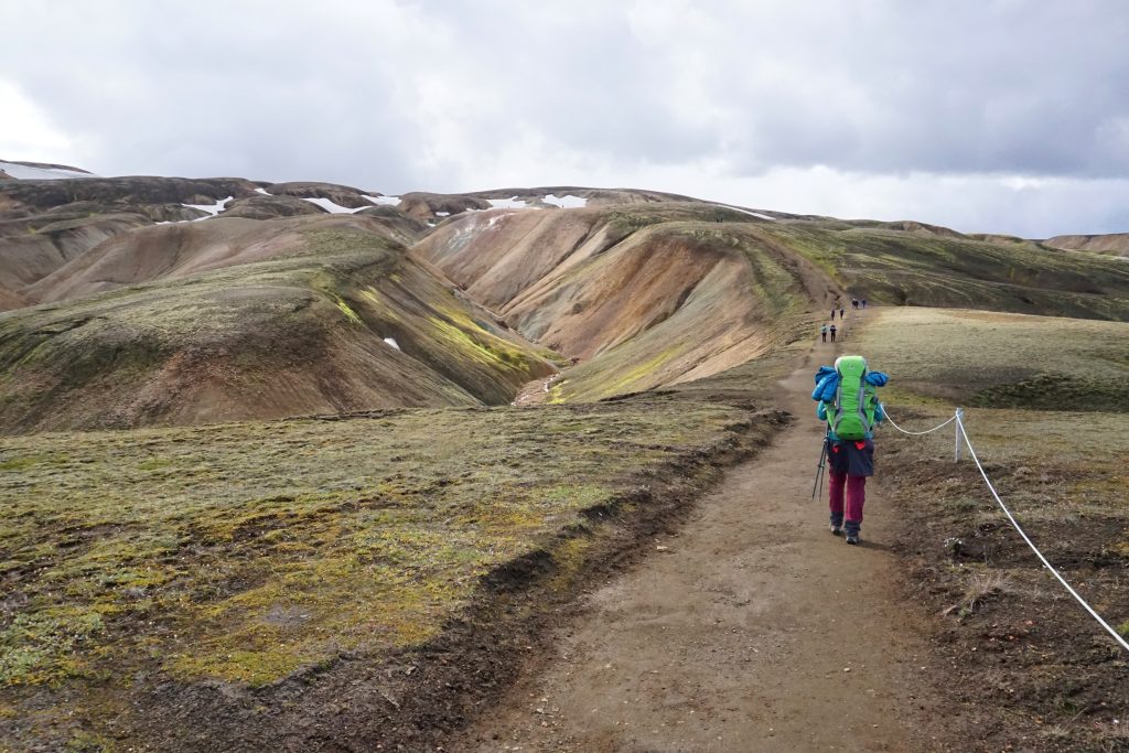 Trekking Laugavegur, Islandia
