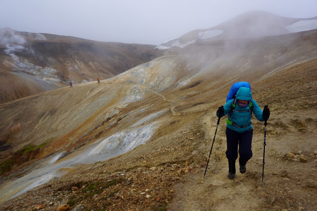 Trekking Laugavegur, Islandia
