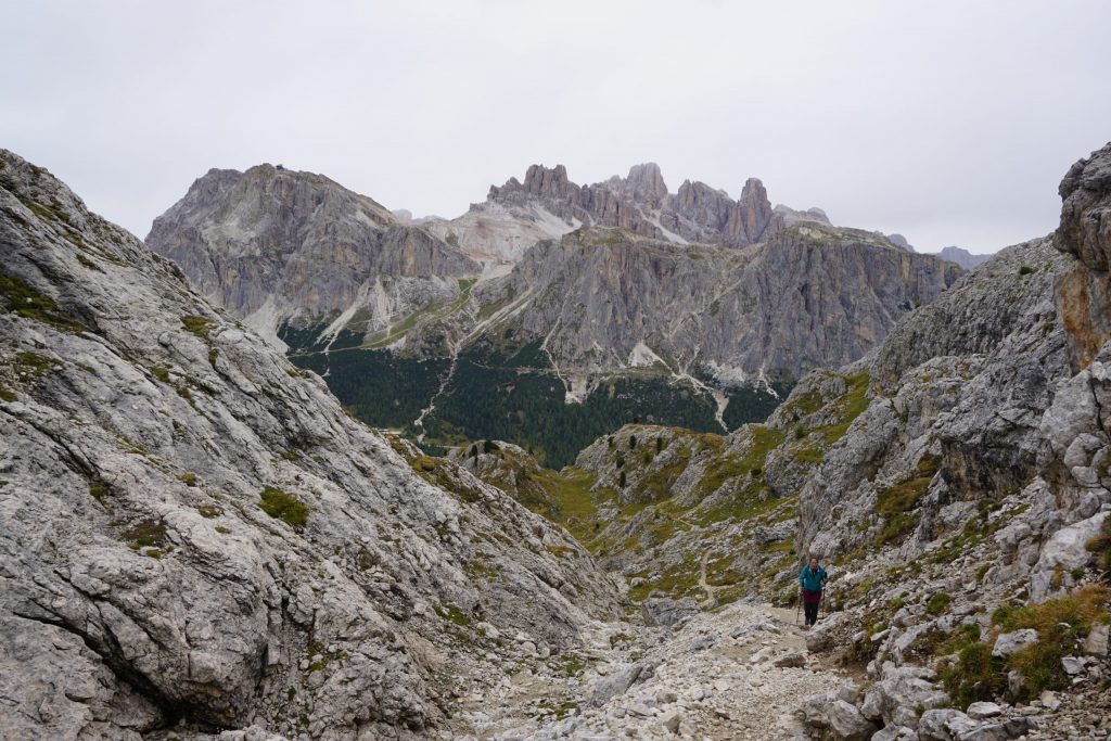 Trekking Rifugio Nuvolau, Dolomitas