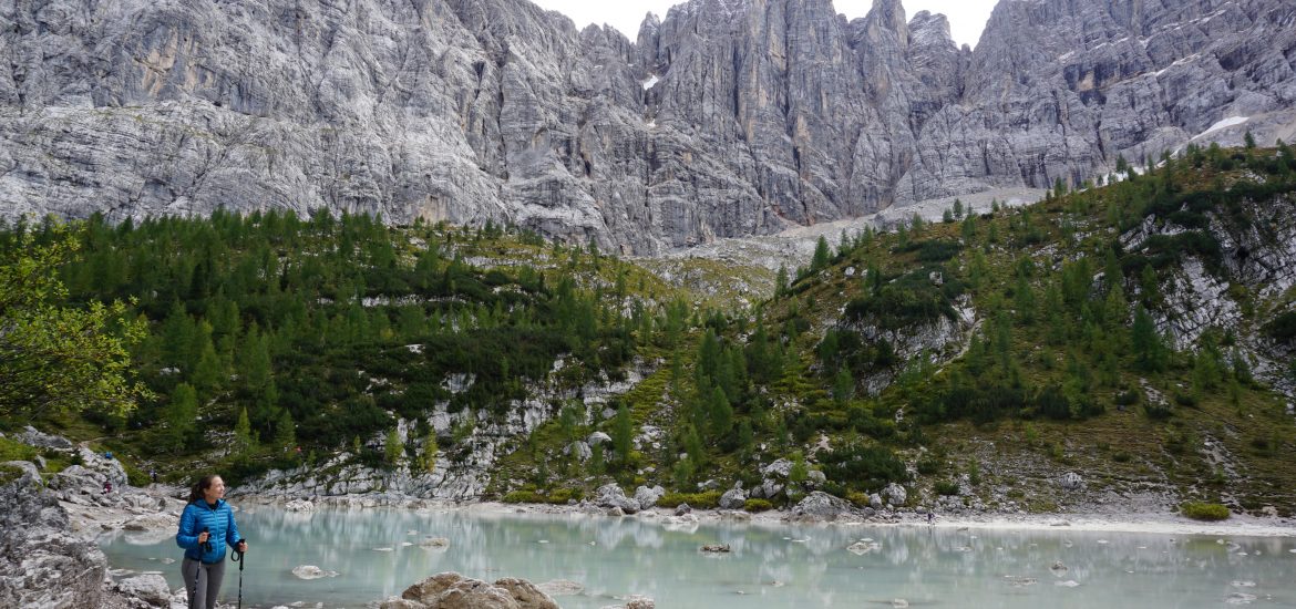 Trekking Lago di Sorapis, Dolomites