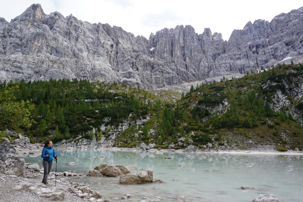 Trekking Lago di Sorapis, Dolomites