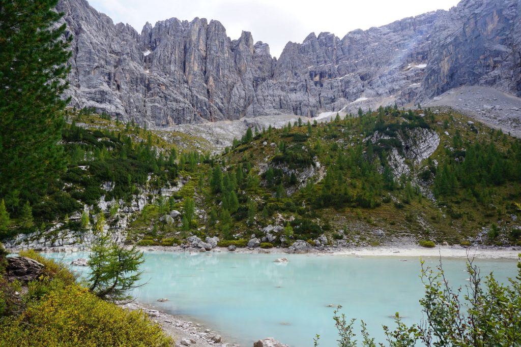 Trekking Lago di Sorapis, Dolomites