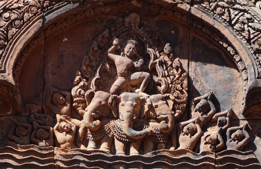 Decoración templo Banteai Srei