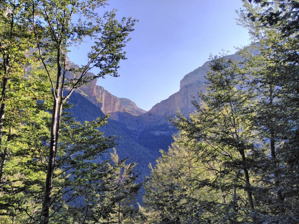 Parque Nacional de Ordesa y Monte Perdido, Senda de los Cazadores, Cañón de Ordesa