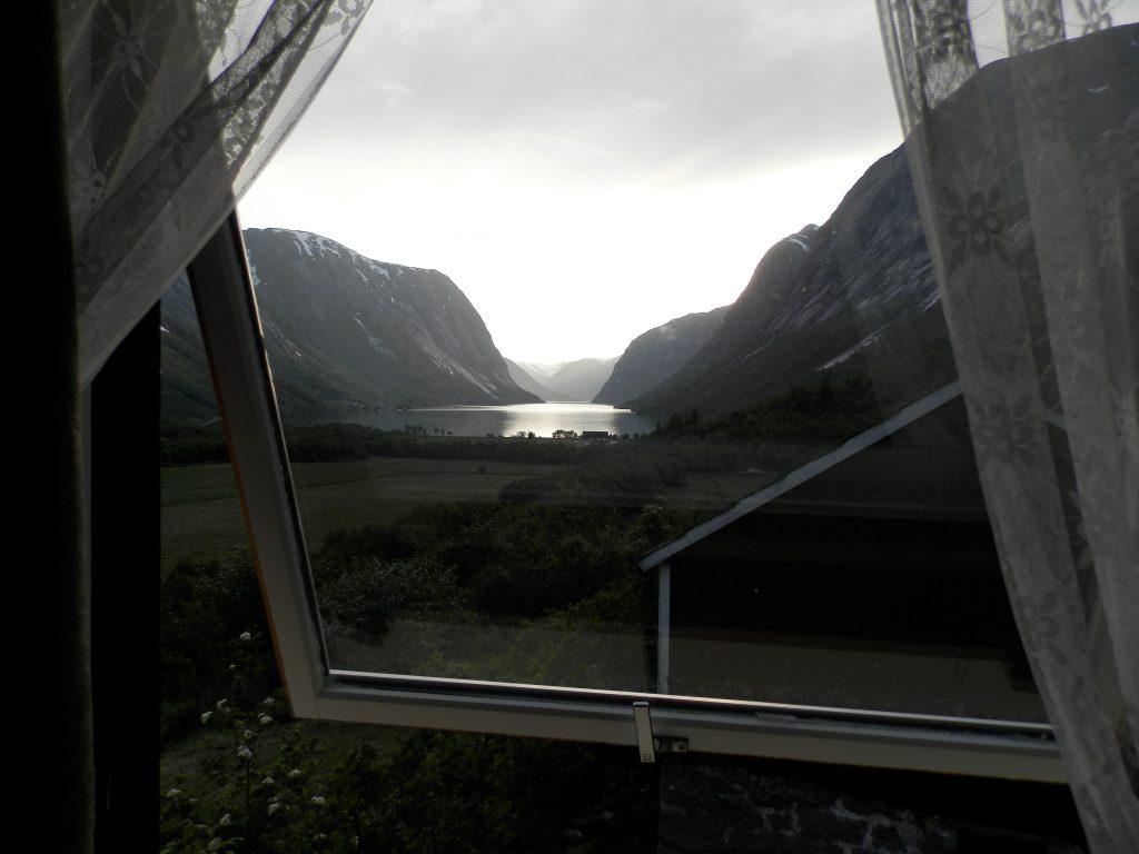 Noruega Fiordos Vistas desde la ventana