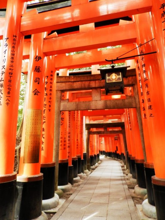 Japón, Santuario Fushimi Inari en Kyoto