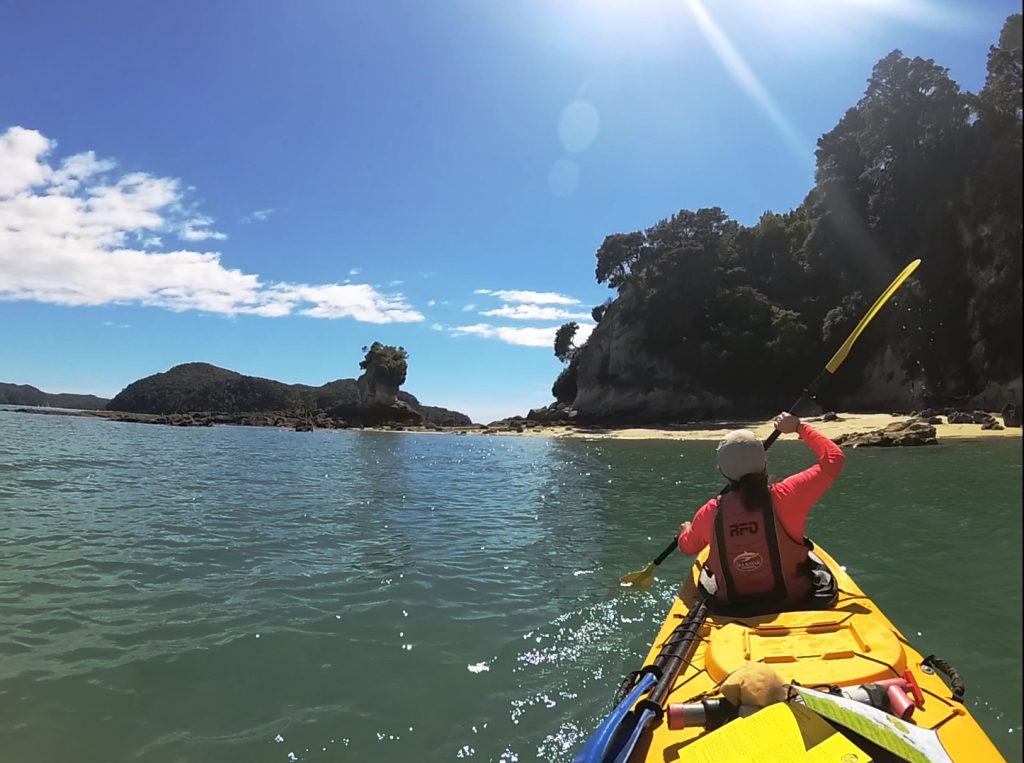 Kayak en Abel Tasman Coast Track