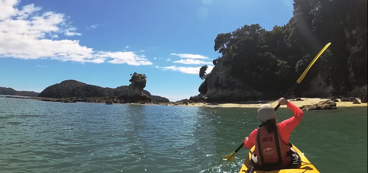 Kayak en Abel Tasman