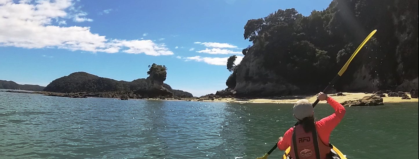 Kayak en Abel Tasman